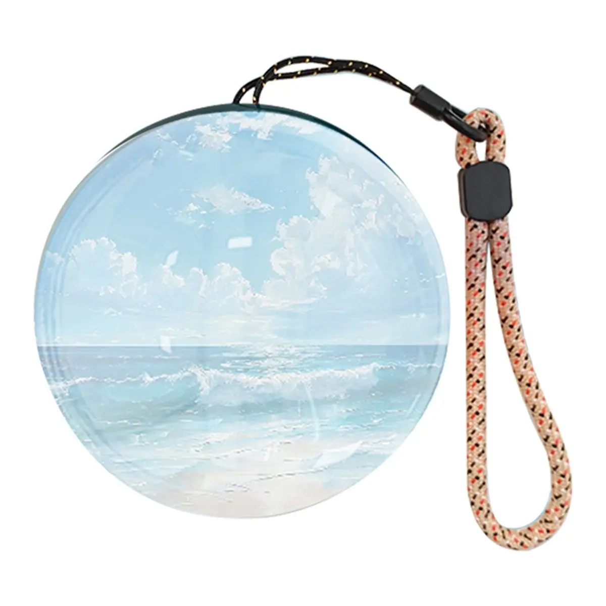 T1480C Tools-WIFI 7in Crystal Ball Video Player Memory Orbs Digital Memory Display Videos Photos DIY Gift for Anniversary Birthd