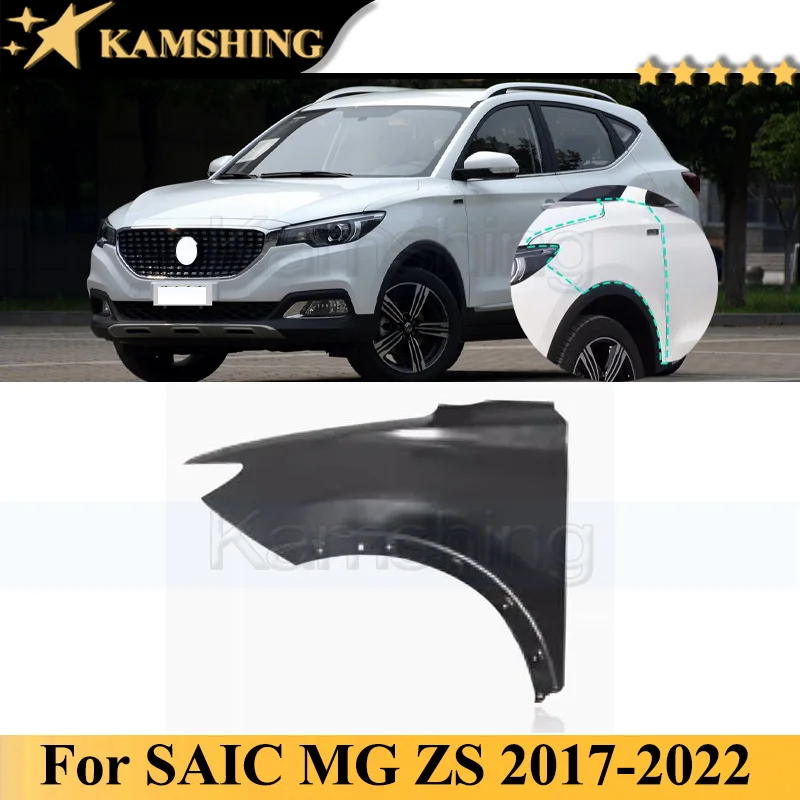 

Kamshing For SAIC MG ZS MGZS 2017-2022 Front Bumper Trim Moulding Styling Front Fender No Paint