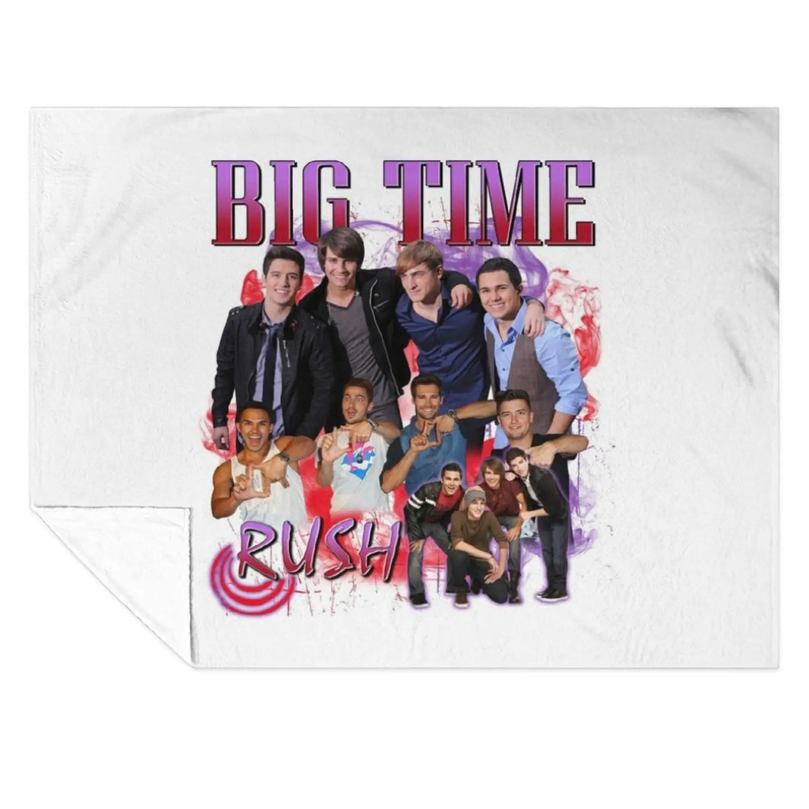 

Big Time Rush Forever Tour 2022 Big Time Rush Fans Throw Blanket Decoratives heavy to sleep Blankets For Sofas Blankets