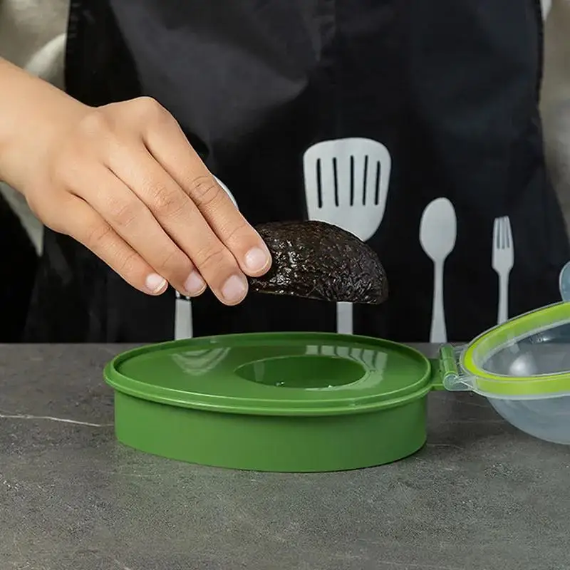 1Pc Reusable Avocado Space Saving Container Keep Vegetables Fresher Longer