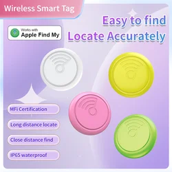 Smart Air Finder Tag avec Find My IOS, Colorful, Valise, Sac à dos, Sacs, Animaux de compagnie, Münronics Locator, 4 Pcs, Box