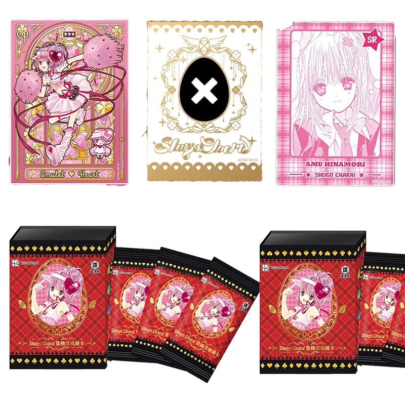 

Shugo Chara Genuine Amu Hinamori Classic Character TCG Rare Commemorative Edition Anime Peripherals Collection Card Gift Toys