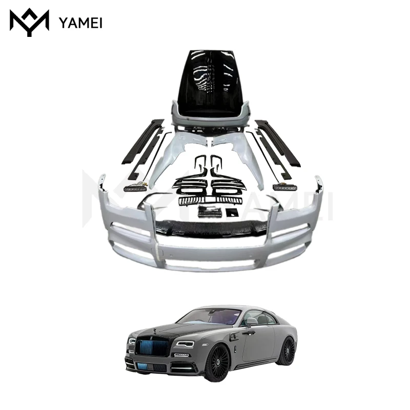 Factory Hot Selling Rolls-Royce Wraith/Dawn 1 Generation Upgrade 2 Generation MSY Carbon Fiber Body Kit Side Skirts Stainless St