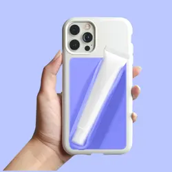 New Design Lip Case Silicone Lipstick Holder Phone Case Lip Balm Perfume 5ml 10ml Phone Case Adhesive Mount