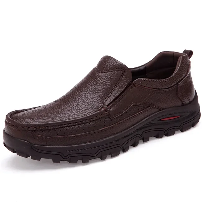 Große Größe 38-48 Herren Kleid italienische Lederschuhe Luxusmarke Herren Slipper Echt leder formelle Slipper Mokassins Männer