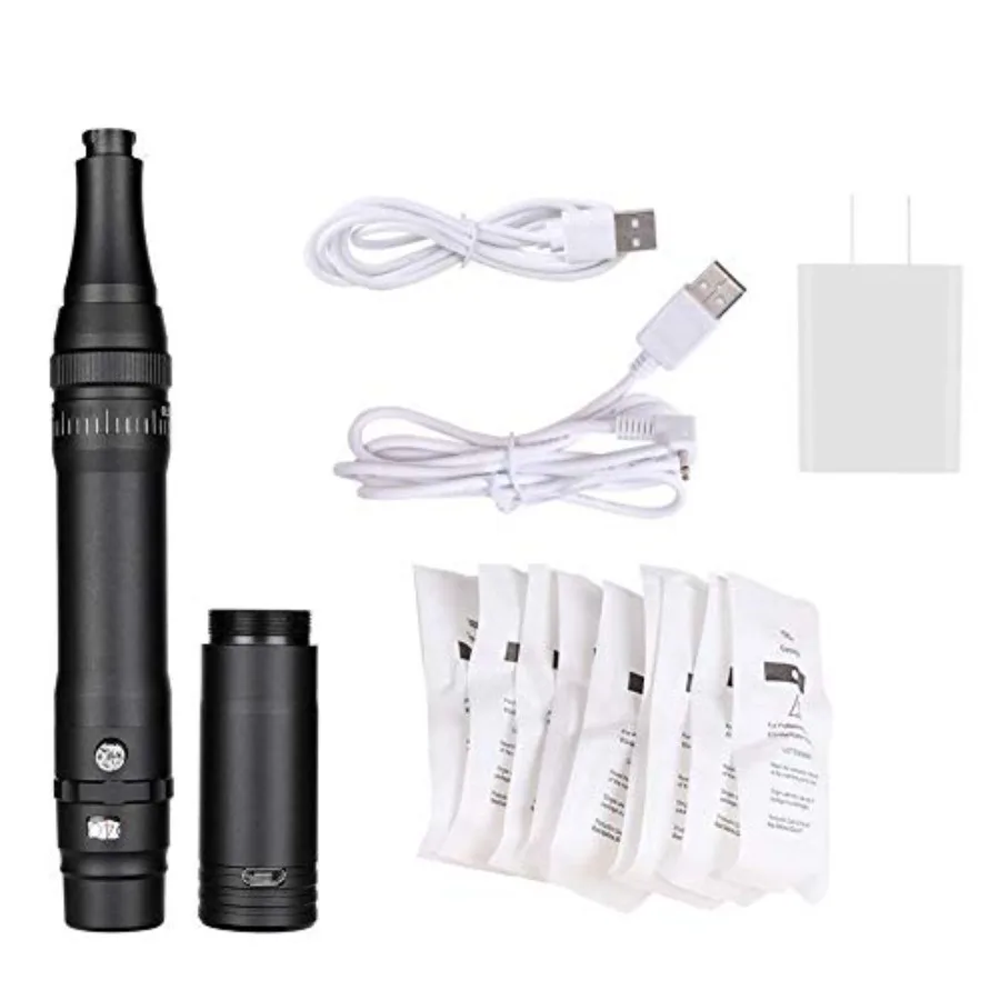 

Professional Permanent Makeup Pen Tattoo Rotary Machine with 10PCS Needles for Precise Eyebrow Shaping Detailed Eyeliner Applic
