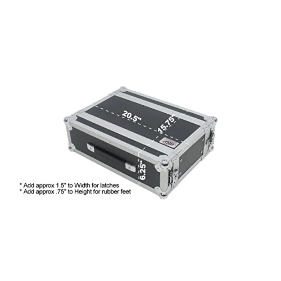 حافظات OSP ATA Road Case 3-Space Effects Rack 10 Deep RC3U-10