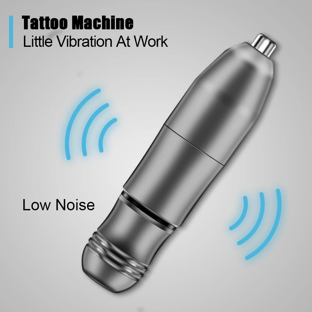 Professional Tattoo Machine Set High Quality Rotary Tattoo Pen Power Supply Needle Ink Makeup DC/RCA Tattoo Pen Beginner Kits