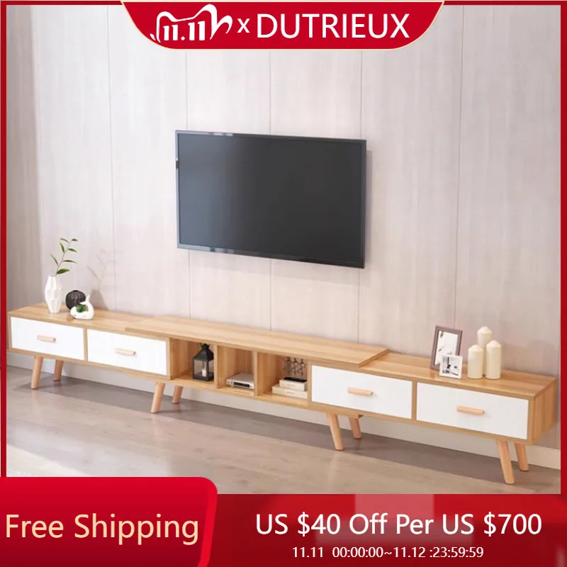 

Trendy Unique Tv Table Wood Shelf Luxury Nordic Modern Dressers Living Room Tv Stands Universal Archivadores Bedroom Furniture