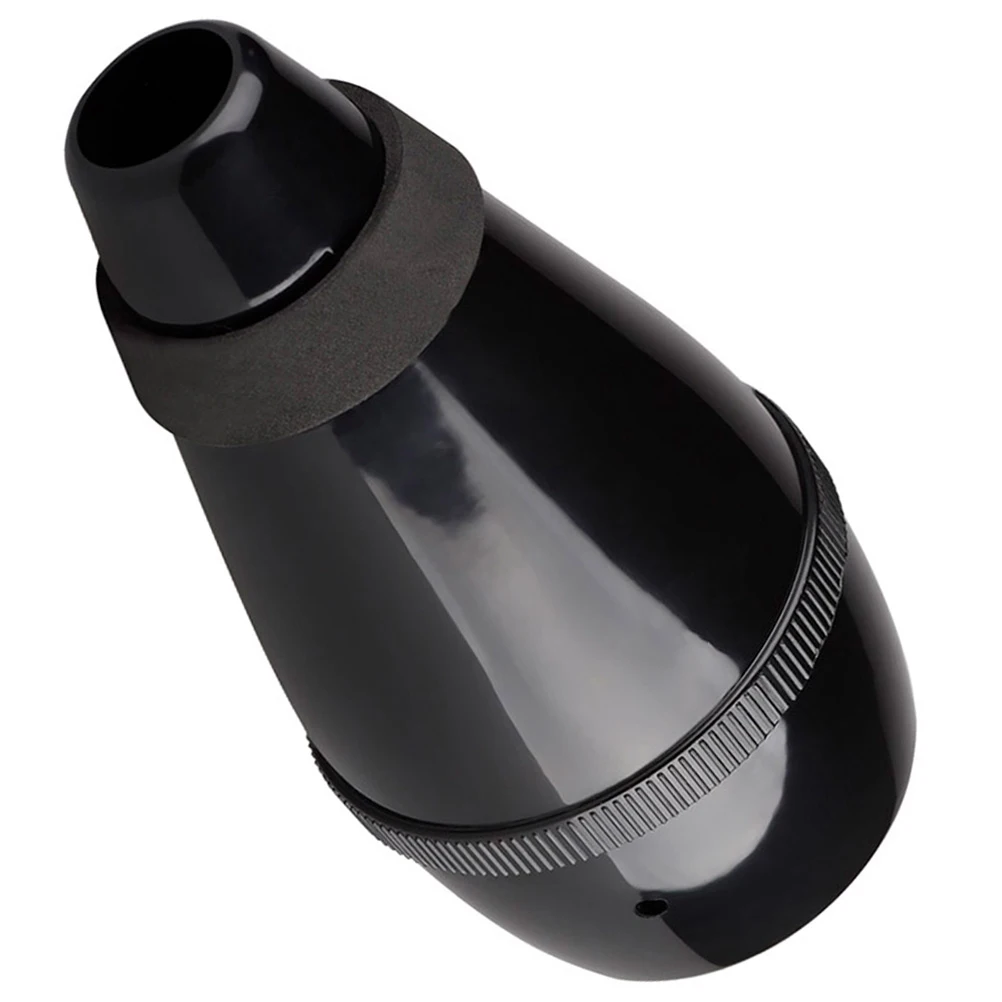 

Trumpet ABS Enclosed Noise Reduction Musical Accessories Black Plunger Practice Trumpet Mute For Beginners Muffler