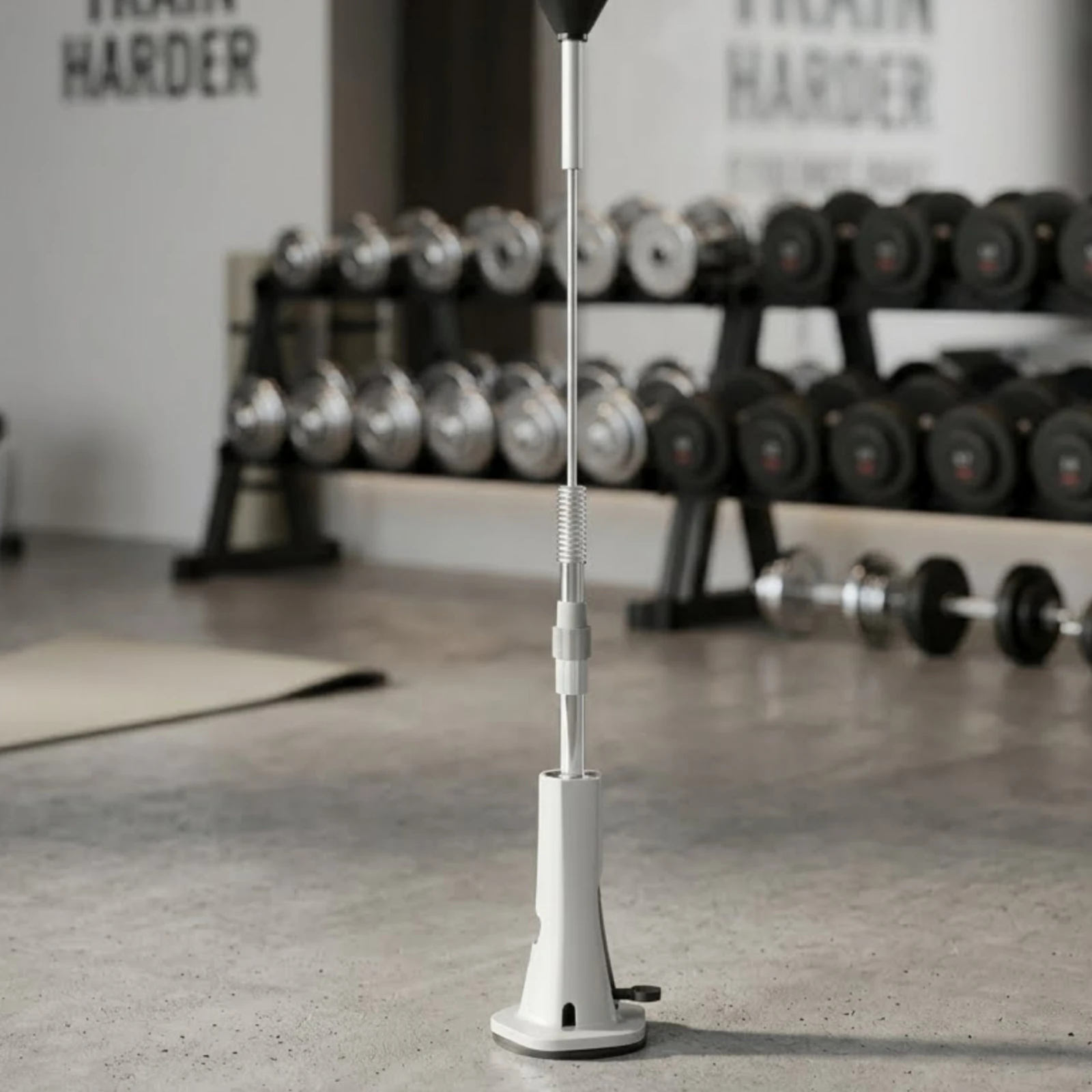 Boxing Reaction Ball Coach Rebound Boxing Speed Coach Freestanding Striking Target Portable for Adults, Home Gym, Apartment