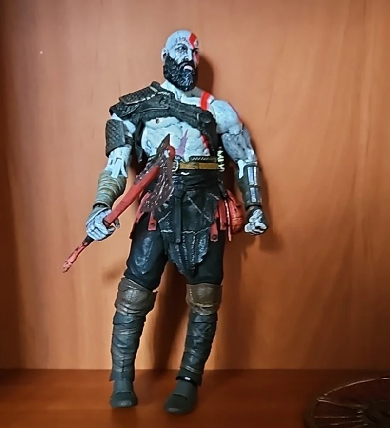 NECA PS4 Kratos God of War 4 Action Figure Classic Game Ghost of Sparta Exclusive Movie Film Collectable Model Toys Doll Gifts