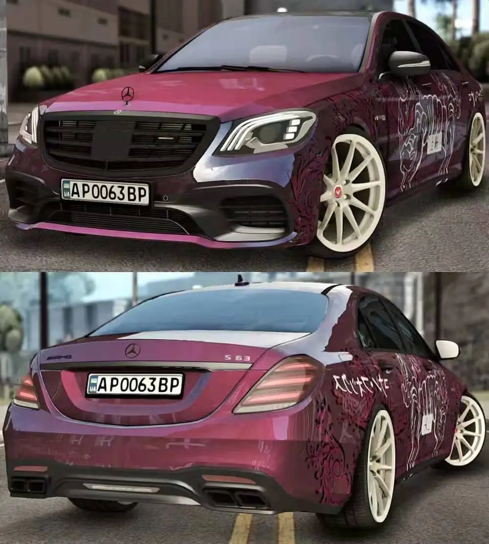 Hojnost zakončit tělo souprava pro BENZ S třída S63 W222 14-18 rok amg