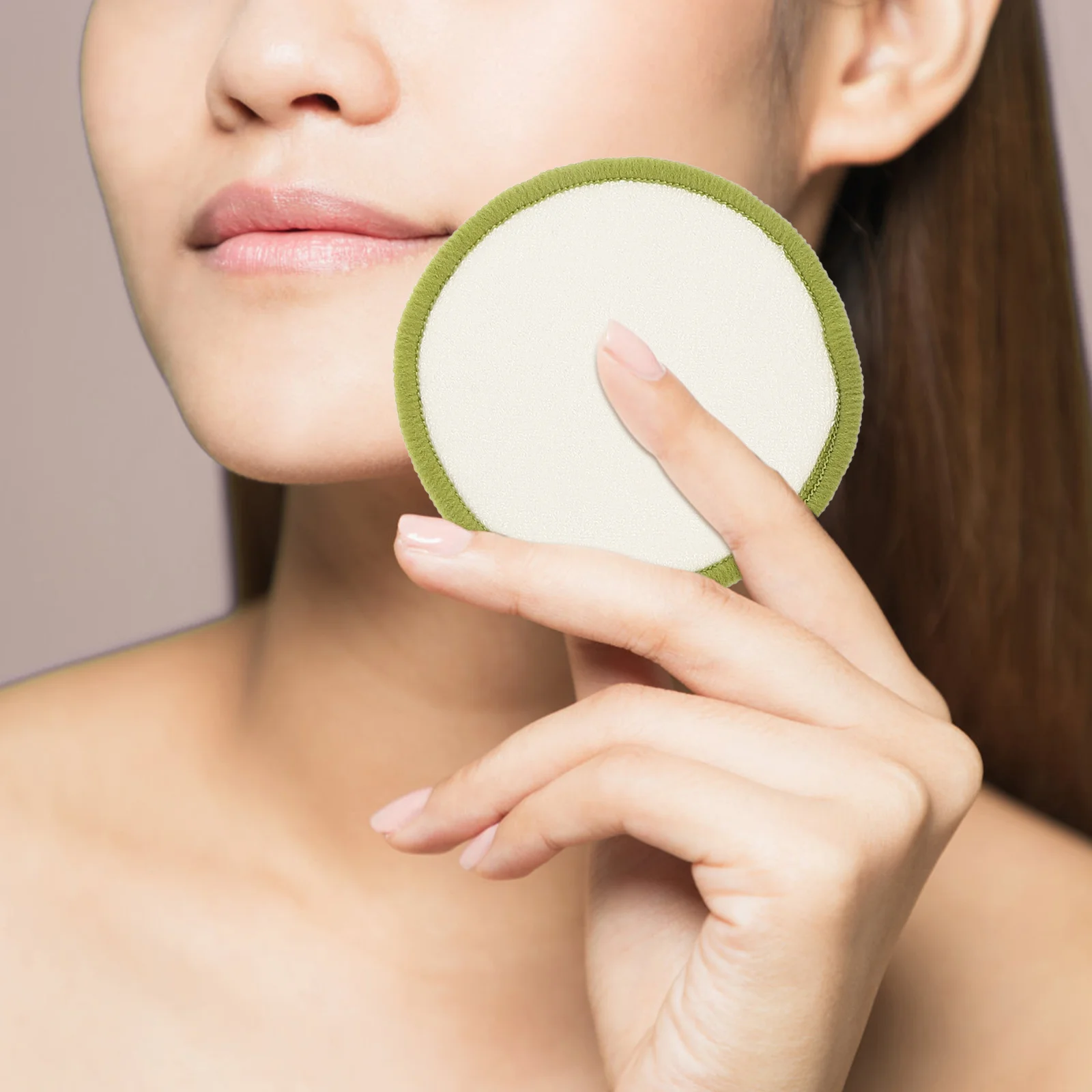 15 pezzi tamponi struccanti riutilizzabili panni per la pulizia del viso esfoliazione delicata per la cura quotidiana della pelle in viaggio compagno detergente