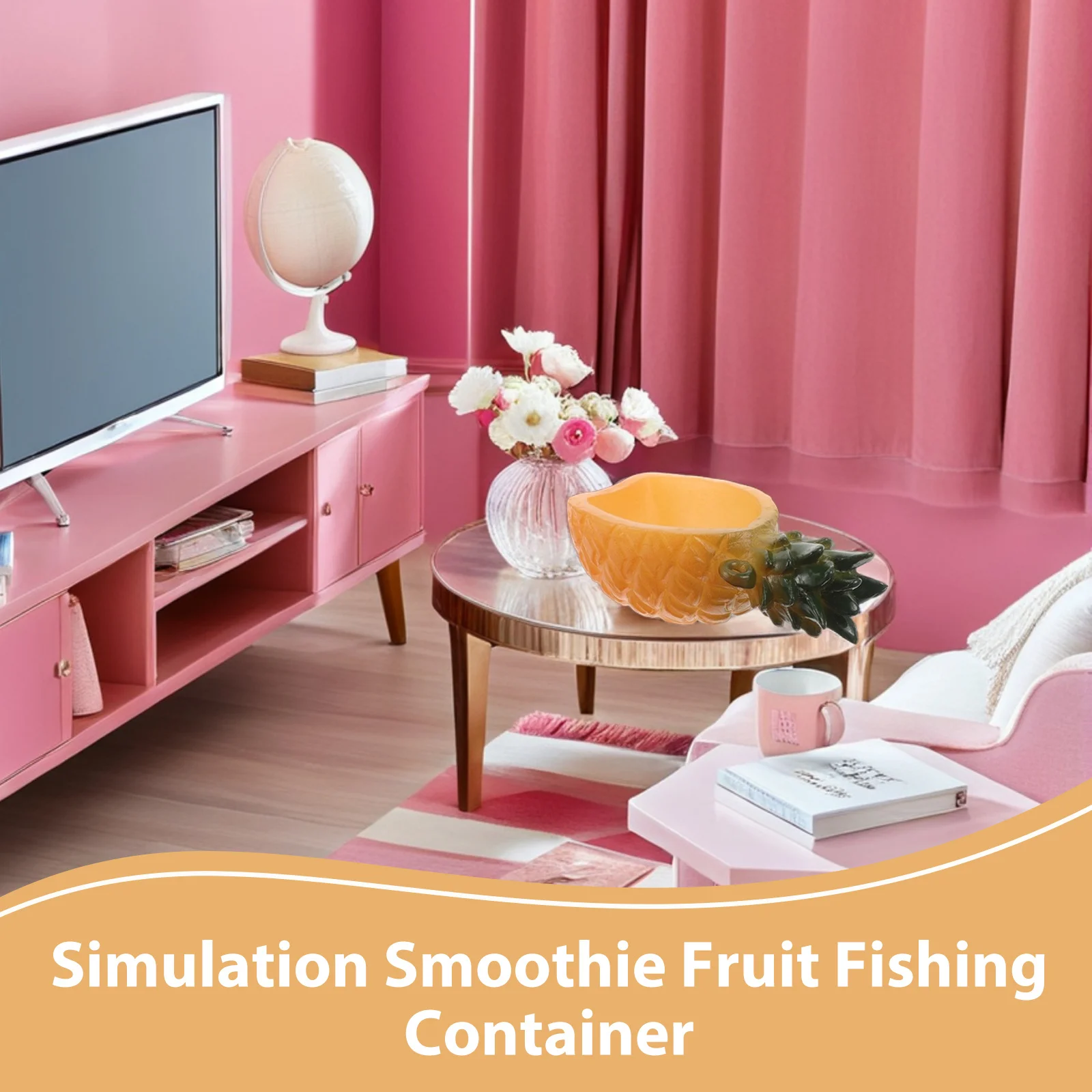 6 قطعة أطباق أناناس مصغرة التظاهر الخيالي لعب المطبخ الفاكهة شكل أطباق فواكه مصغرة للأطفال ديكور مطبخ