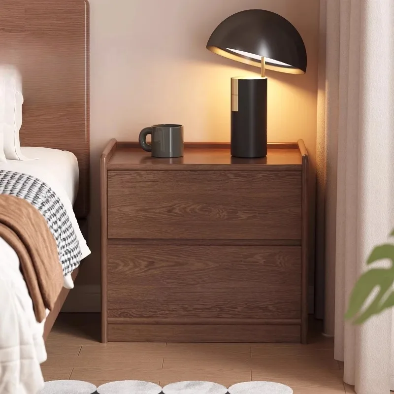 Italian Bedside Table Comodino Sinfonier Adult Red Sense Open Cabinets Bedside Table Rattan Comodino Camera Da Letto Furniture