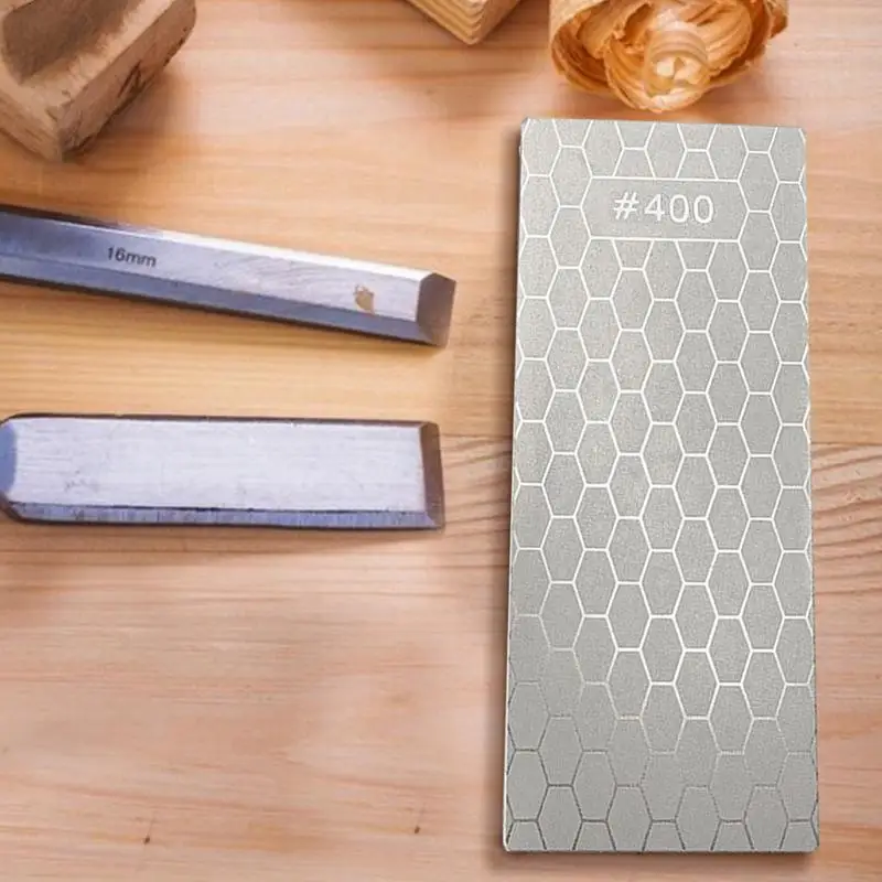 #400/#600/#1200 Diamond Whetstone Sharpening Stone Kitchen Diamond Plate Honing Ston Knife Sharpener Oil Stone Honing Stones