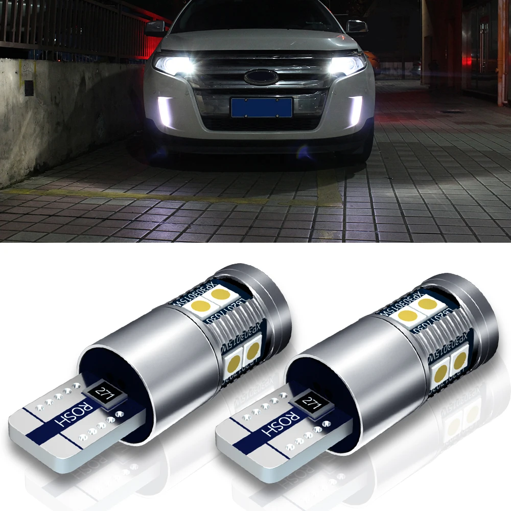 2 pçs led folga lâmpada de estacionamento acessórios canbus para toyota versão 2009-2018 2010 2011 2012 2013 2014 2015 2016 2017