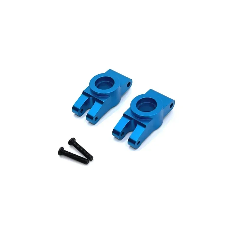 Portador de cubo trasero de Metal, asiento de rueda trasera para Hyper Go 14301 14302 1/14 RC, piezas mejoradas, accesorios