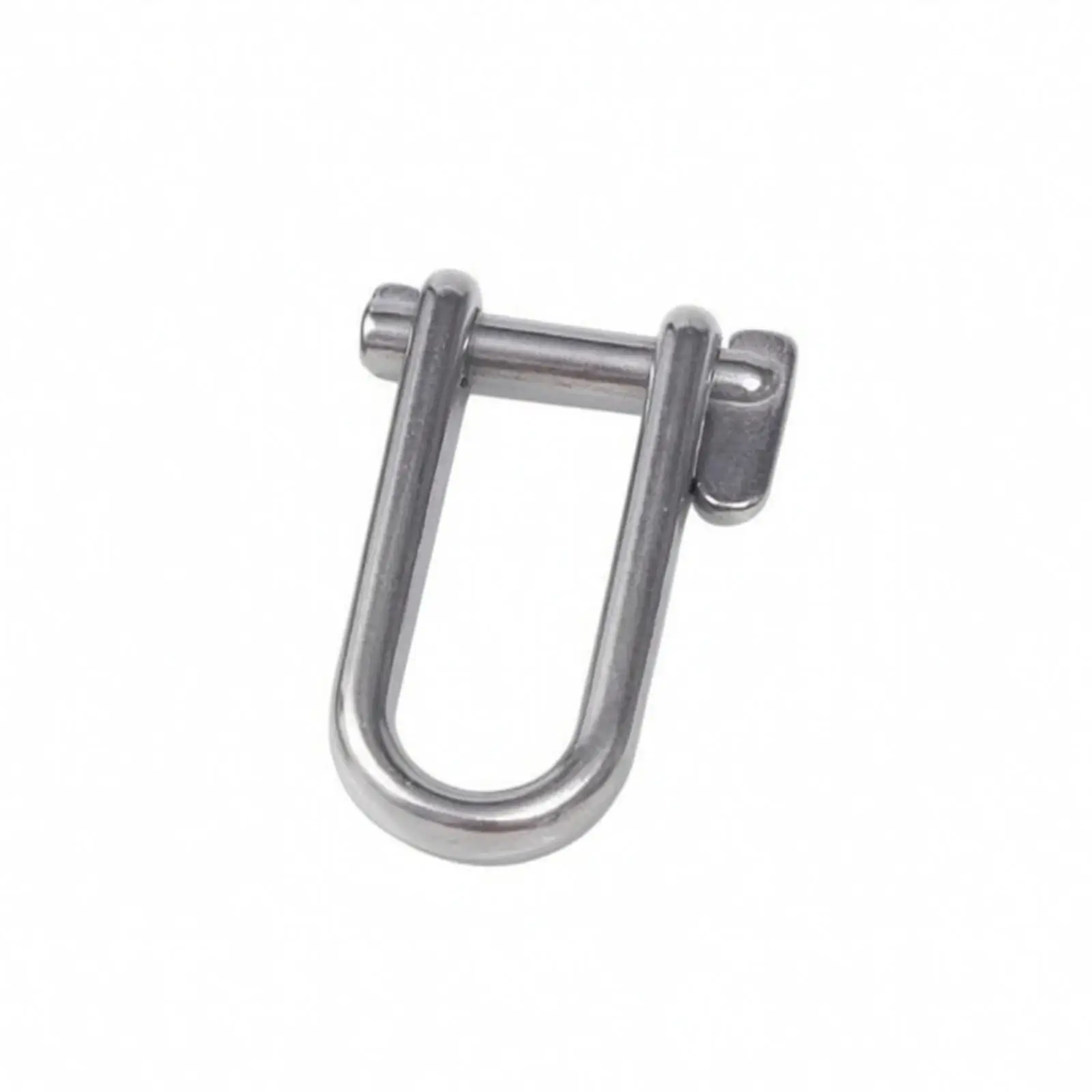 Shackle with Cross Pin 316 Stainless Steel Shackle with Locking Clip Connector Compact for Rigging, Marine