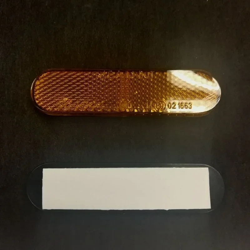 

Zza для E-mark сертифицированная клейкая эллиптическая светоотражающая наклейка для безопасности автомобилей и грузовиков 8301.217 эллиптическая светоотражающая пластина