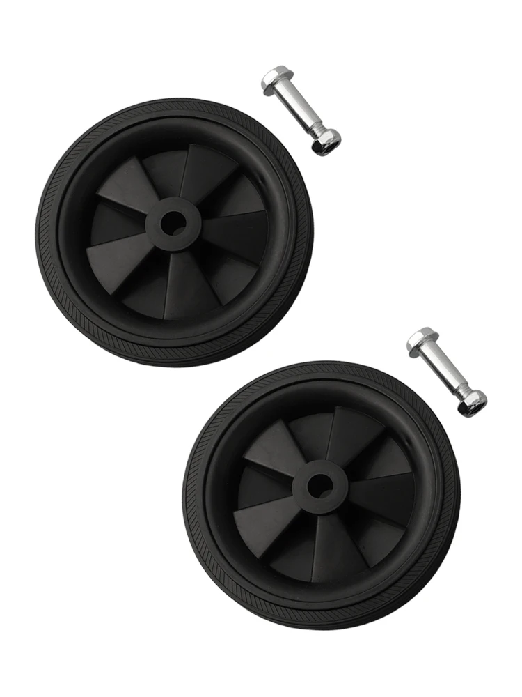 Wheels With Screws Caster Wheels 2pcs Air Compressor Casters Air Tool Fittings Brand New Caster for m6 Air Compressor