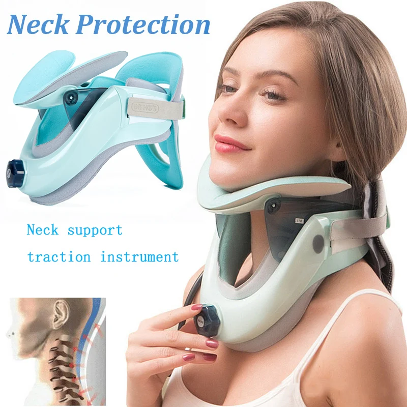 

Medical Cervical Traction Device Posture Corrector Cervical Health Care Neck Support Neck Massage Collar Cervical Neck Braceas