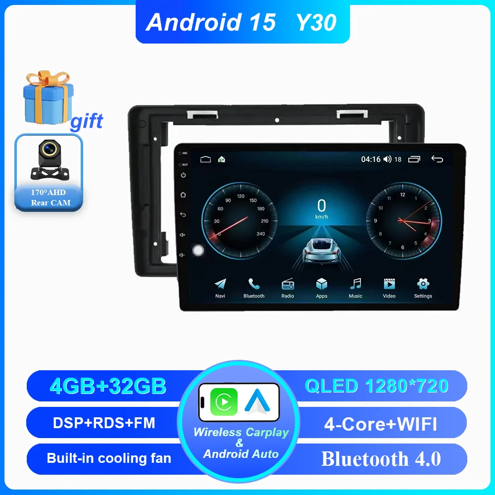Auto Android 15 Radio Stereo Voor Citroen Berlingo B9 Peugeot Partner 2008-2019 draadloze CarPlay Android Auto Geen 2 din 2din DVD