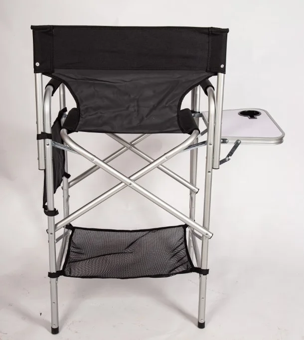 Folding Makeup Director Chair Portable Salon Artist Stool For Studio Use