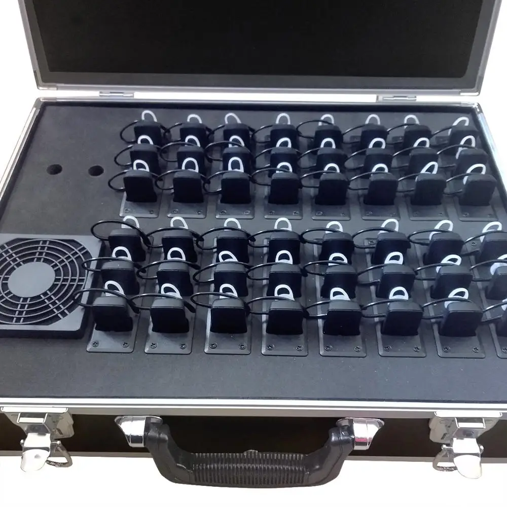 

Portable 48 Slot Charge Case Storage Box for Retekess TT108 Wireless Tour Guide System TT008