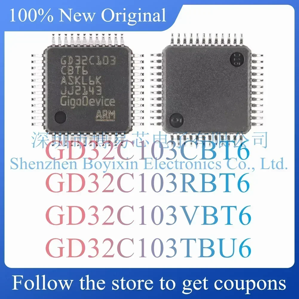 GD32C103CBT6 GD32C103RBT6 GD32C103VBT6 GD32C103TBU6 Evaluation Board