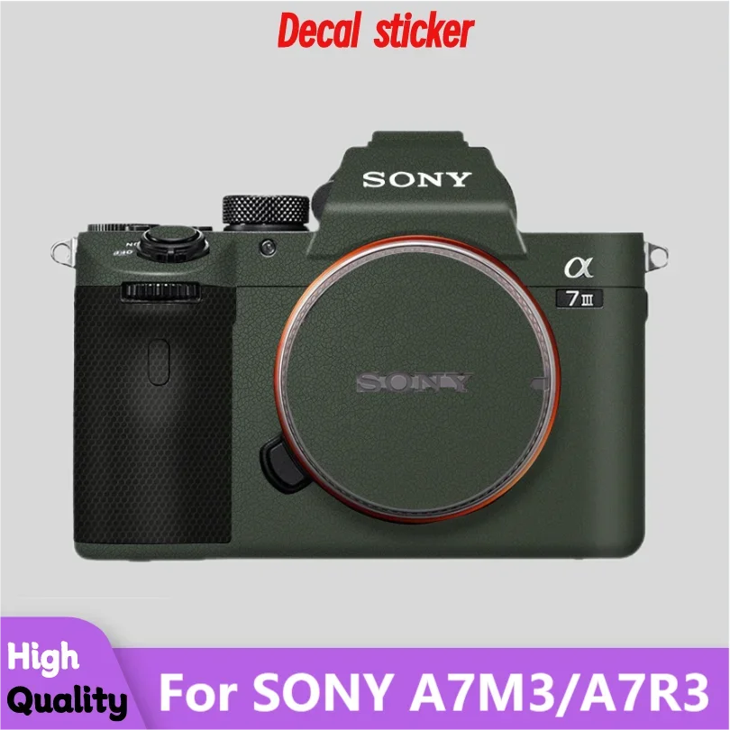 For SONY A7M3/A7R3 Camera Sticker Protective Skin Decal Vinyl Wrap Film Anti-Scratch ILCE-7M3 ILCE-7RM3 A7III A7 iii A7R iii