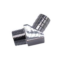 45 Degree Heater Hose Intake Manifold Fitting Garage 1/2\
