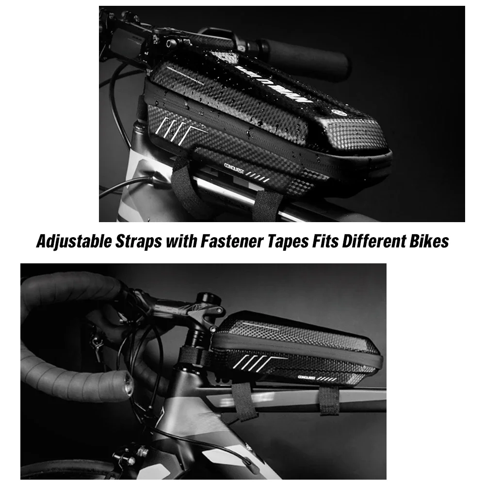 Cycling Bike Bicycle Top Front Tube Bag Waterproof Frame Bag Big Capacity MTB Bicycle Pannier Case Bike Accessories