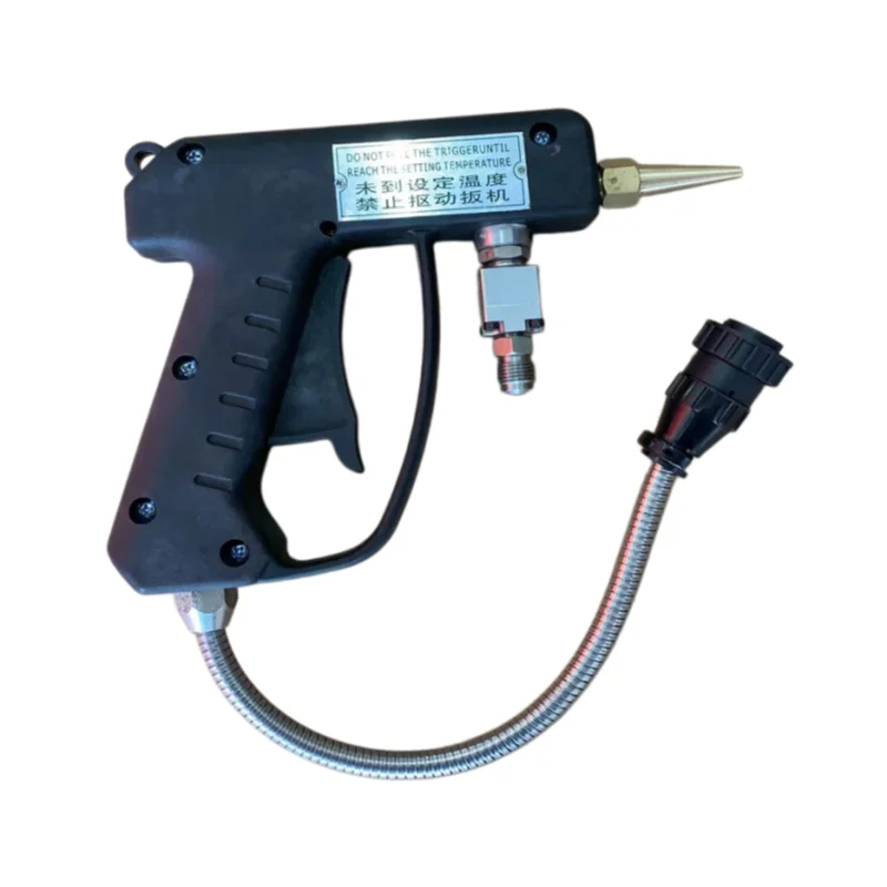Industrial Dispensing Gun Handheld Hot Melt Silicone Glue Dispensing Gun Pneumatic Glue Spray Gun for Adhesive Coating