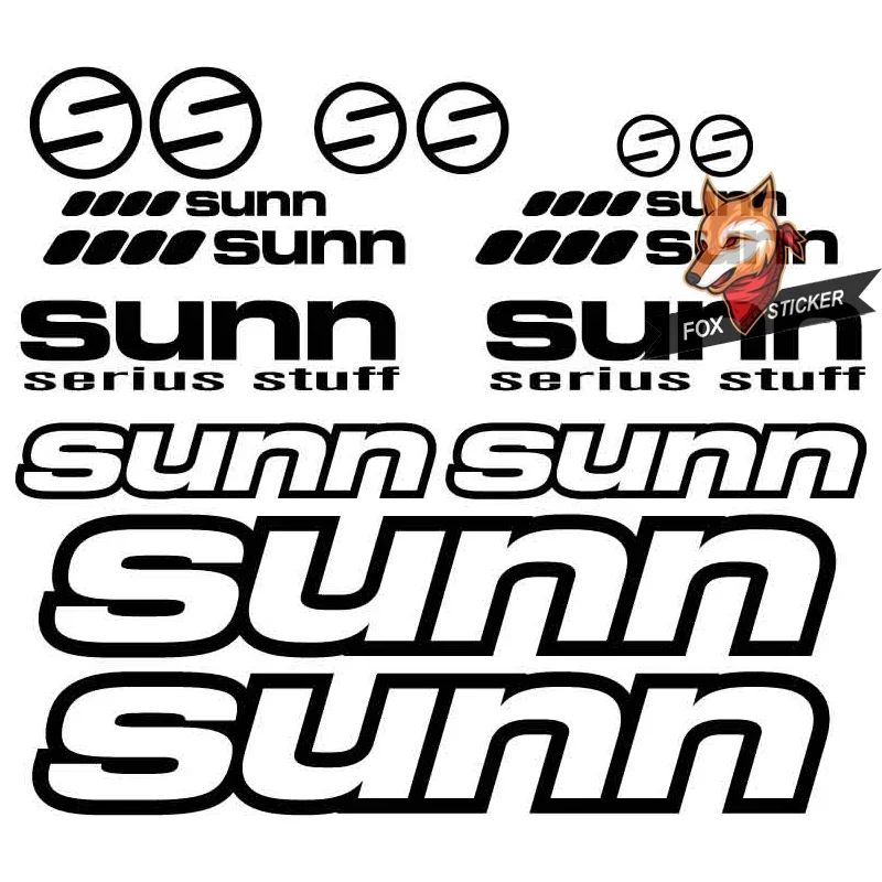 

Bicycle frame stickers road bike mountain bike MTB Track bike TT bike cycle decal reflective stickers for SUNN Sticker