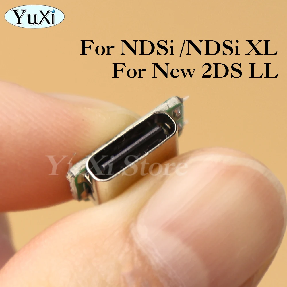 1 قطعة منفذ شحن من النوع C لـ NDSi NDSi XL LL جديد 2DS LL غمبد تحكم USB مايكرو شاحن مجلس وزارة الدفاع لتقوم بها بنفسك جزء