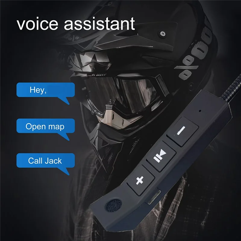 Excellent-オートバイヘルメットヘッドセットワイヤレス乗馬ヘッドフォン抗干渉バイクハンズフリー防水ステレオスピーカー