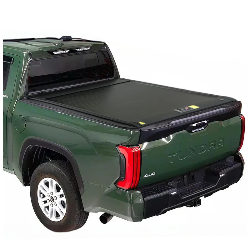 

Tundra Pickuptruck Tonneau Cover Aluminum Ute Lid Bed Tonneau Cover Hard Folding Shutter Tonneau