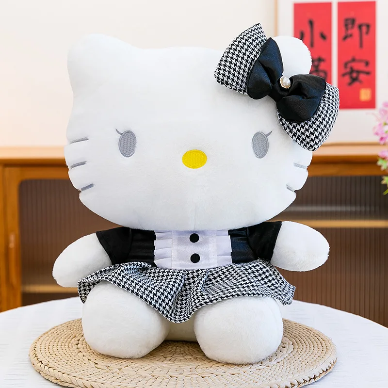 50CM anime Sanrio Hello Kitty cosplay dame style série dessin animé en peluche poupée PP coton oreiller en peluche kawaii ornements cadeau