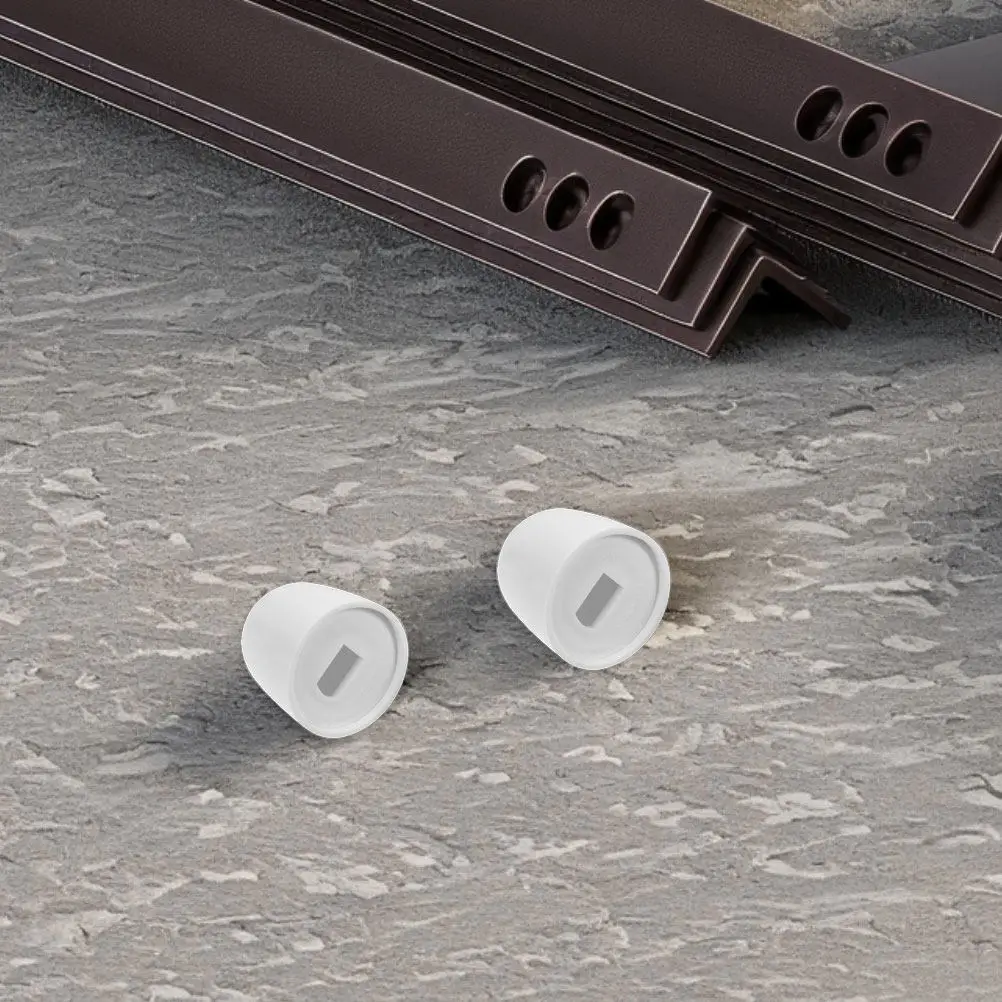 

8Pcs Universal Toilet Nut Covers Decorative Bolt Caps for Bathroom Fixtures Fade Resistant Sturdy Replacement Parts for Toilets