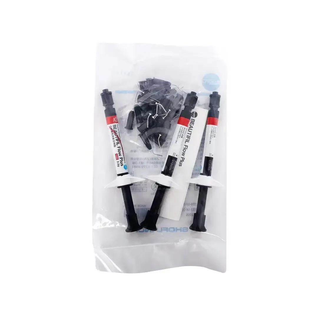 Dentistry SHOFU  F00 Fluid Resin Photocuring Nano Composite Material 2.2g/Pcs Oral Cavity Nursing Repair Fill Lab Tools