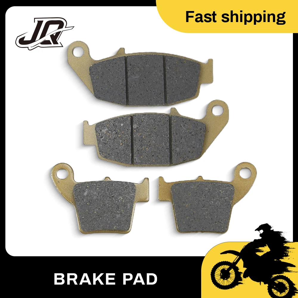 

Motorcycle Front & Rear Brake Pads For Honda CRF 250R 450R 250X 450X 250RX 450RX 450RL 450RS 2002-2022 CR125 CR250 2002-2007