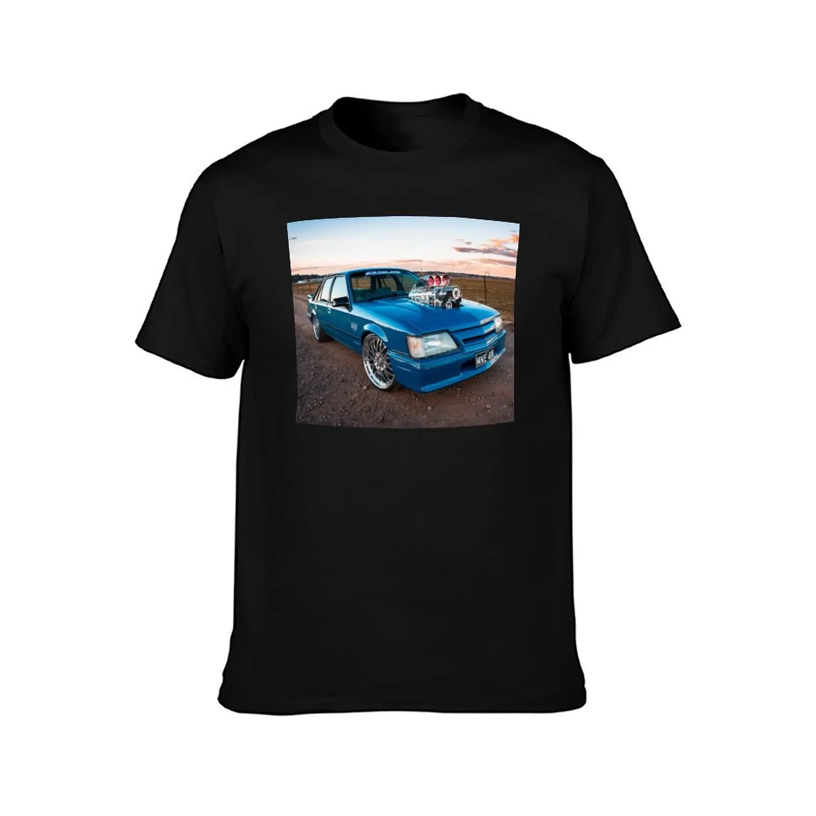 Peter Kulakovski's Holden VK Commodore T-Shirt, Summer Casual Cotton Tee, Oversized Streetwear Tops, Vintage Graphic Print