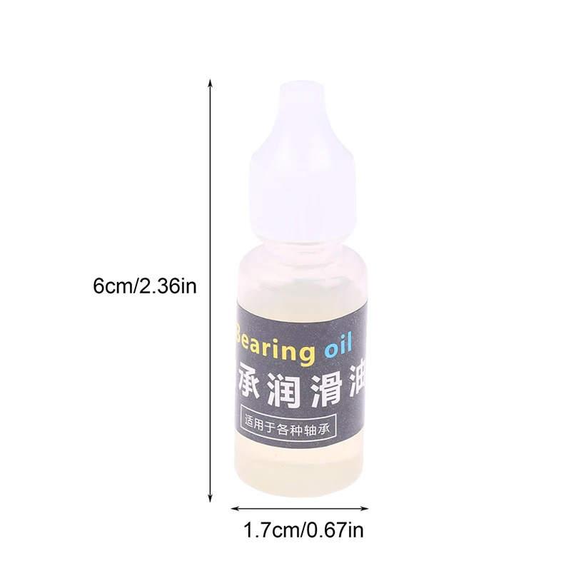 Aceite lubricante para rodamientos de patines, 5 botellas, 10ml, reparación