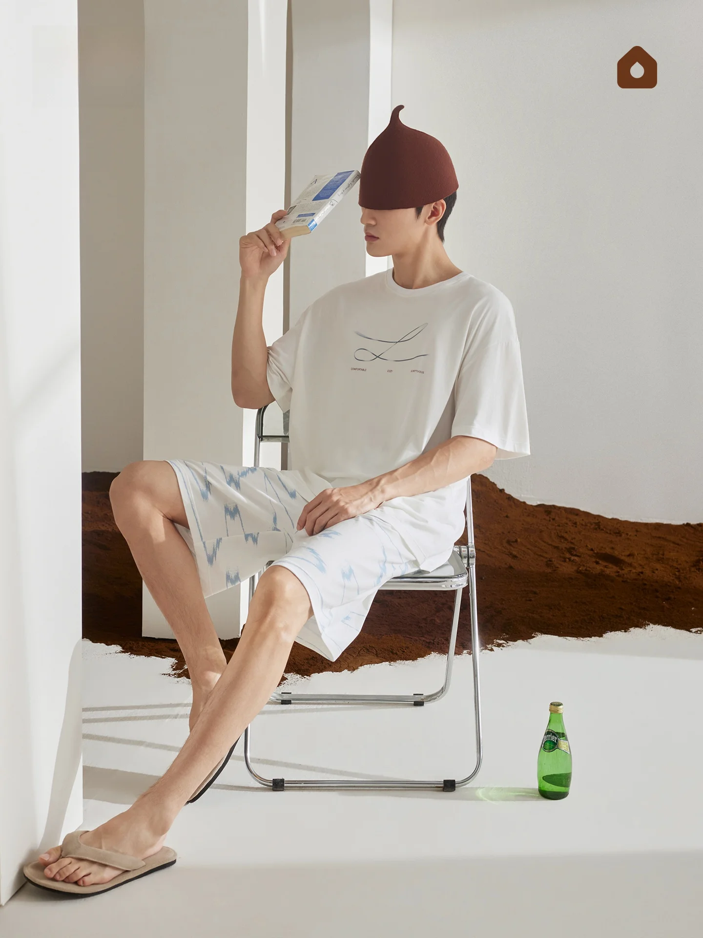 pijama-de-algodon-puro-para-hombre-conjunto-de-verano-con-pantalones-cortos-ropa-de-casa-holgada-y-transpirable-con-estampado-tenido-se-puede-usar-en-el-exterior