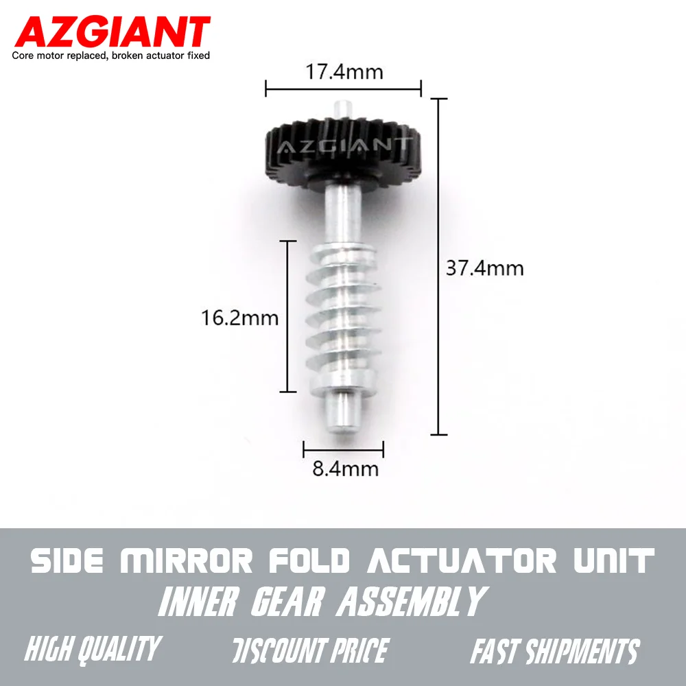 

AZGIANT 27Teeth For VW Caravelle Sharan EOS 2006-2022 Side Mirror Fold Actuator Unit Gear Assembly