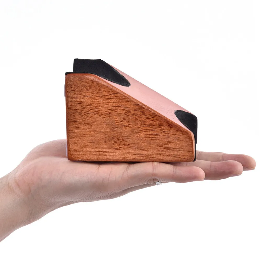 

1Pcs Guitar Neck Rest 2 in 1 Sturdy Wooden Bracket for Guitar Maintenance String Change No Scratch Cork Pad Home Store Use
