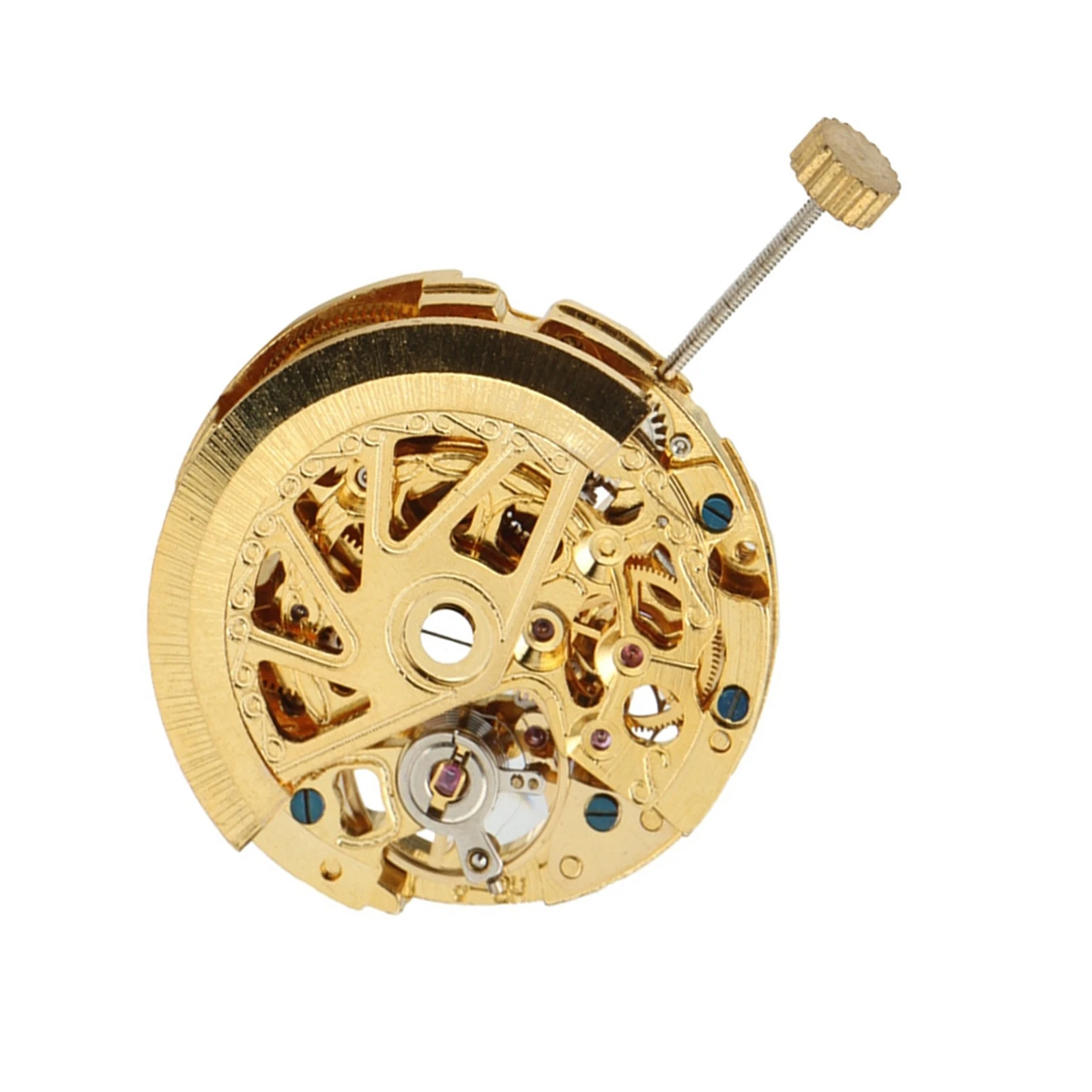 25.5mm 3-Hand Hollow Automatic Mechanical Self-Winding Movement for Miyota 8205 8215 Mechanical Movement 21,600bph Watch Parts