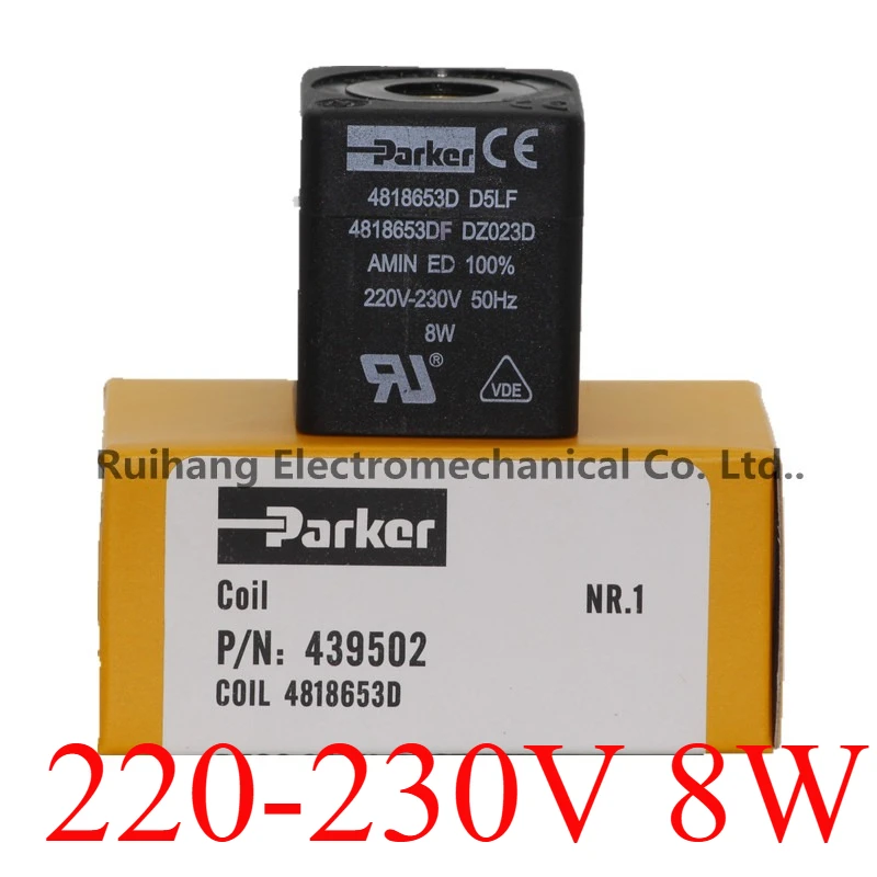 

NEW Parker coil 4818653D D5LF 4818653D DZ023D 220-230V 8W
